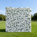 🔥[Hot sale]🔥 Roll Up Fabric Artificial Flower Wall Wedding Backdrop, Floral Party Decor, Event Photography