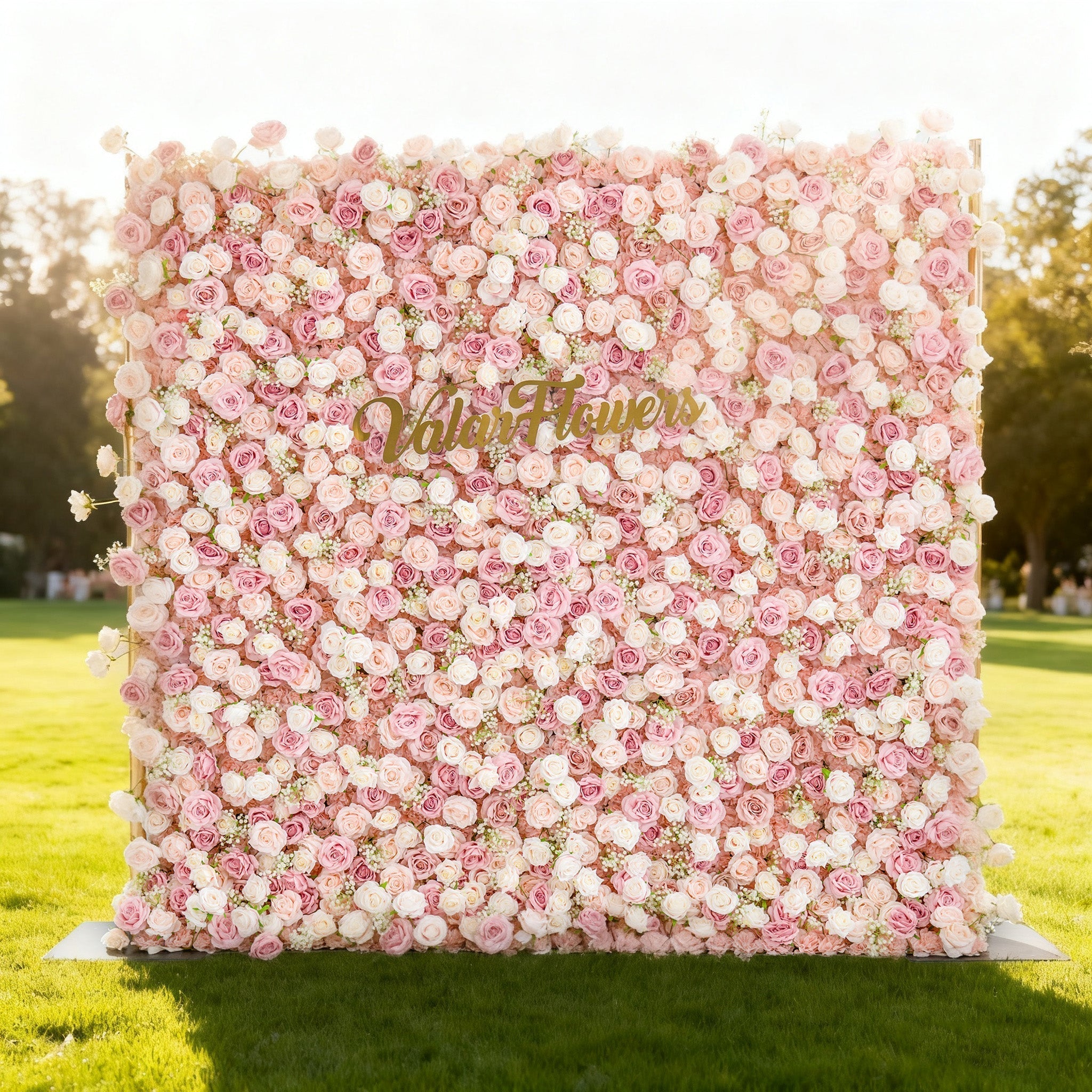 🔥[Hot sale]🔥 Delightful and Enchanting Blush - Toned Artificial Flower Backdrop by