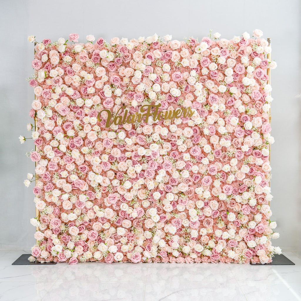 🔥[Hot sale]🔥 Delightful and Enchanting Blush - Toned Artificial Flower Backdrop by