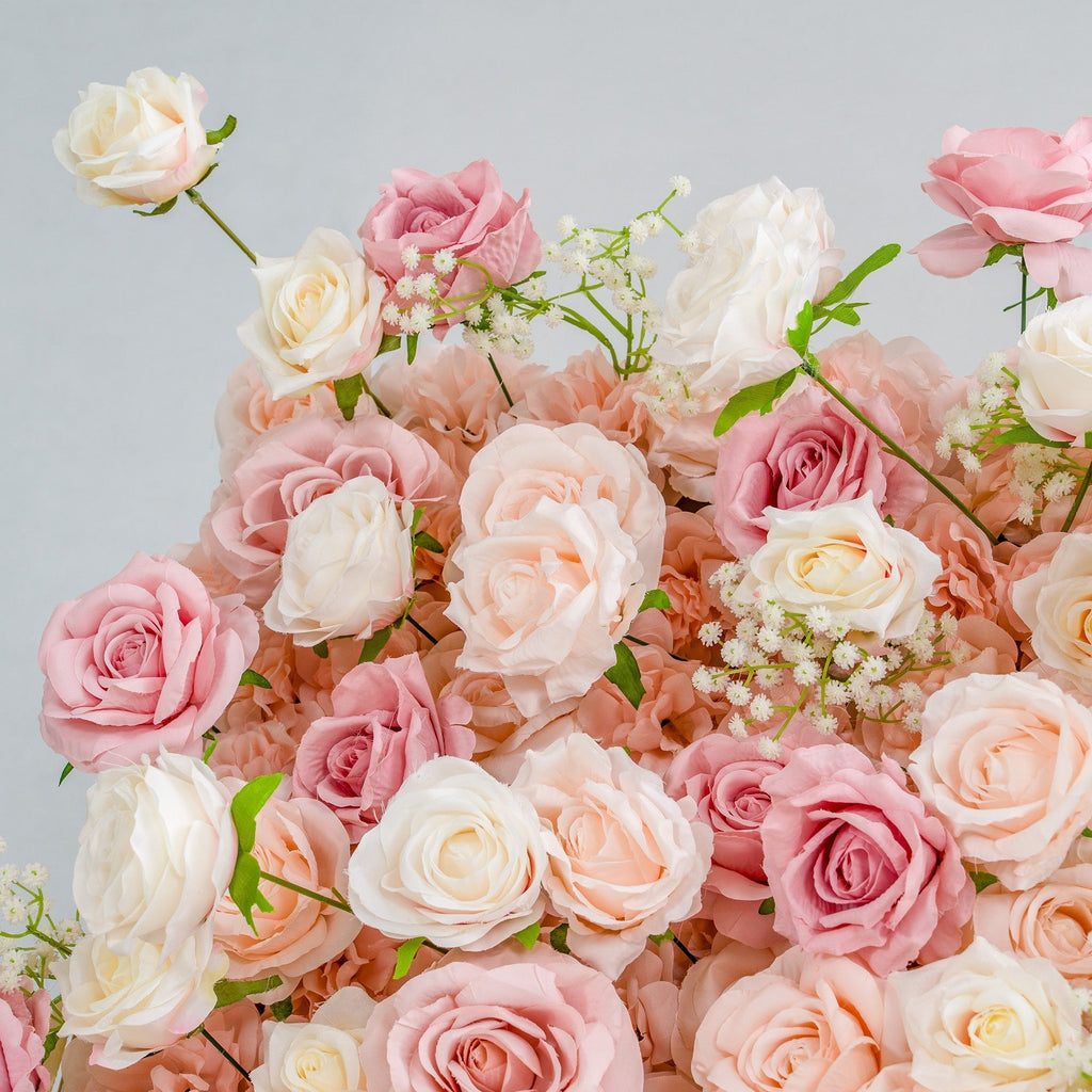 🔥[Hot sale]🔥 Delightful and Enchanting Blush - Toned Artificial Flower Backdrop by