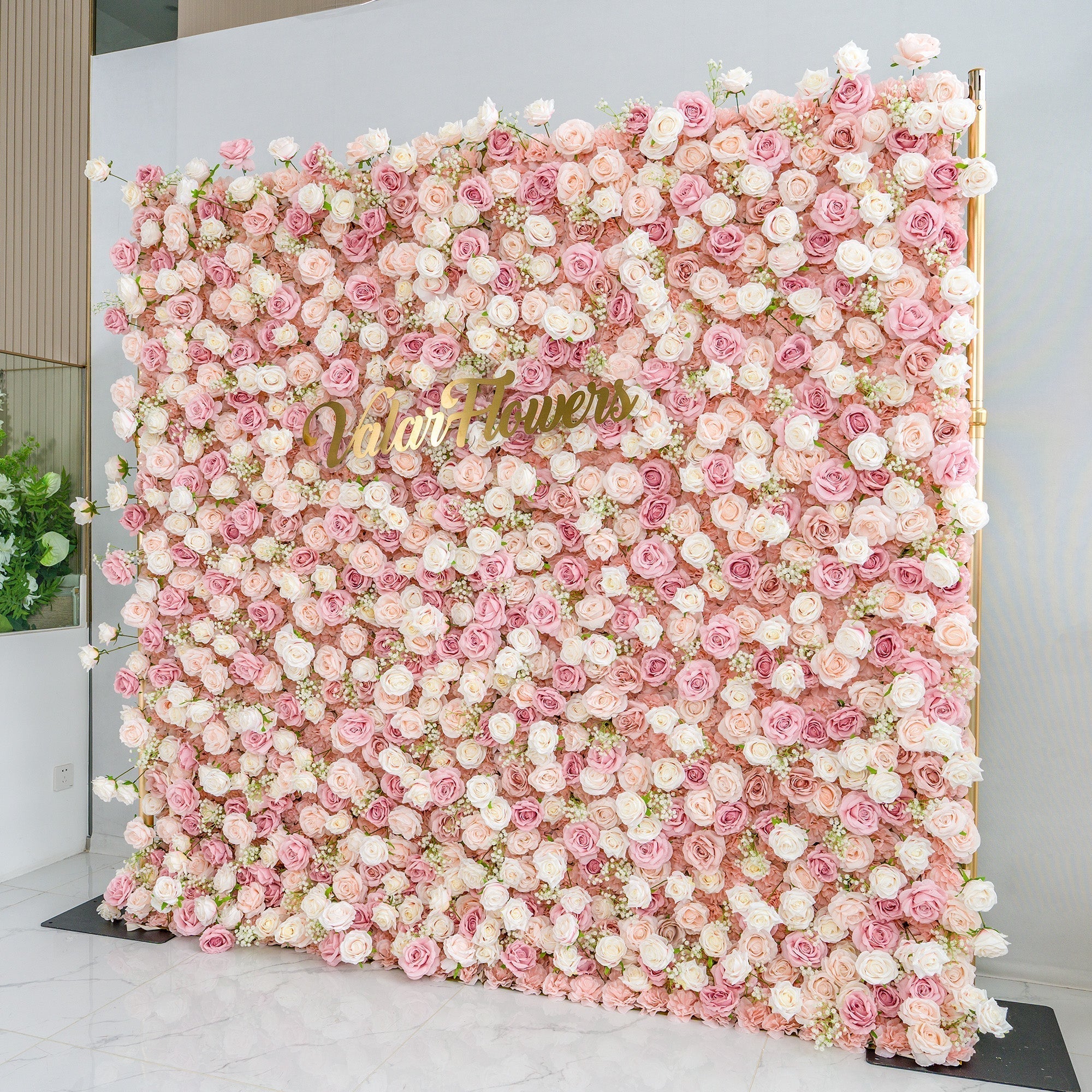 🔥[Hot sale]🔥 Delightful and Enchanting Blush - Toned Artificial Flower Backdrop by
