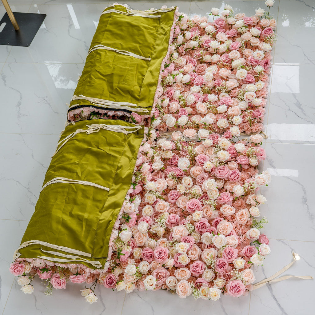 🔥[Hot sale]🔥 Delightful and Enchanting Blush - Toned Artificial Flower Backdrop by