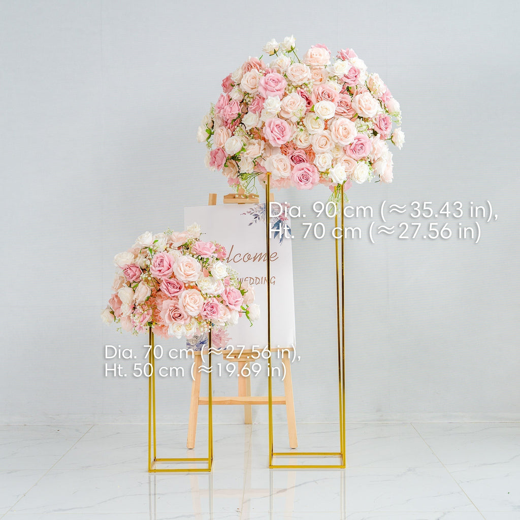 🔥[Hot sale]🔥 Delightful and Enchanting Blush - Toned Artificial Flower Backdrop by