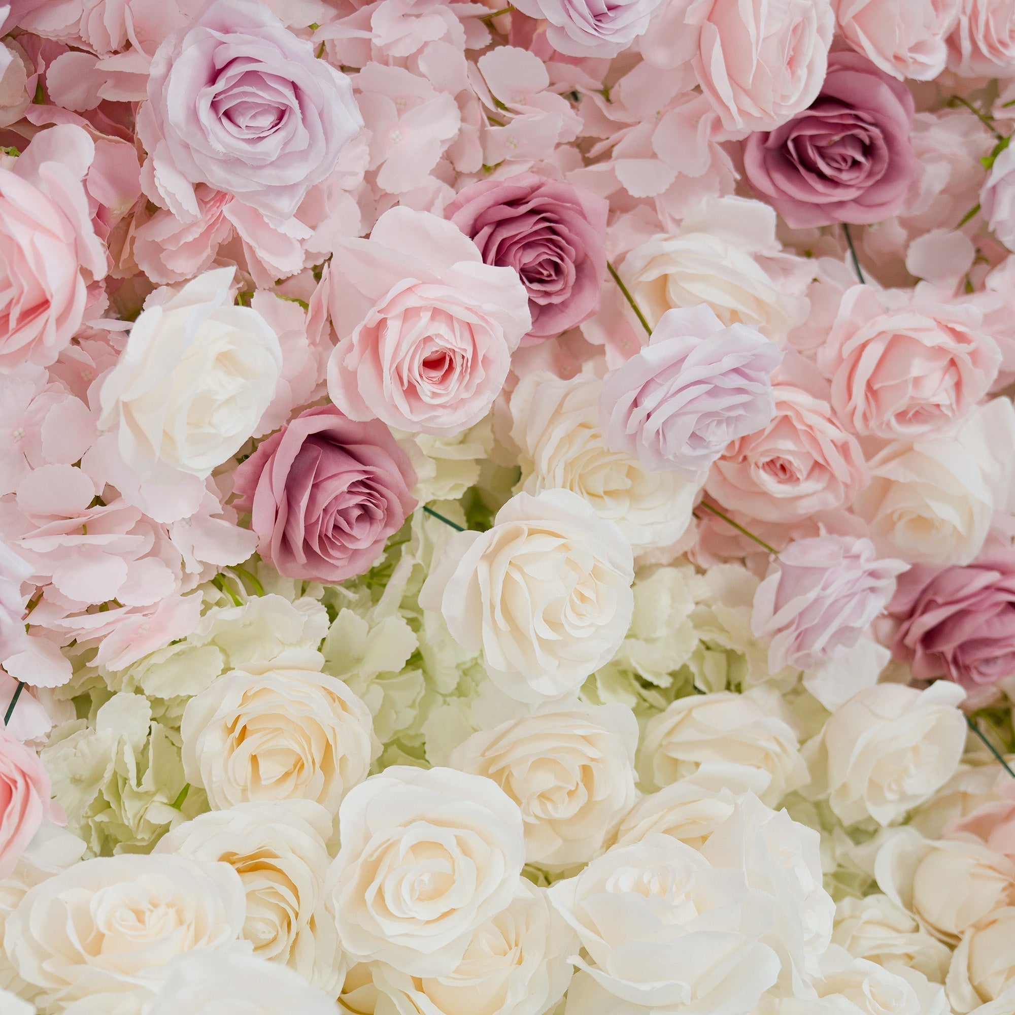 🔥[Hot sale]🔥 5D Ombre Blue - Purple - Pink Artificial Flower Backdrop: A Dreamy Floral Masterpiece Perfect for Kids Birthday