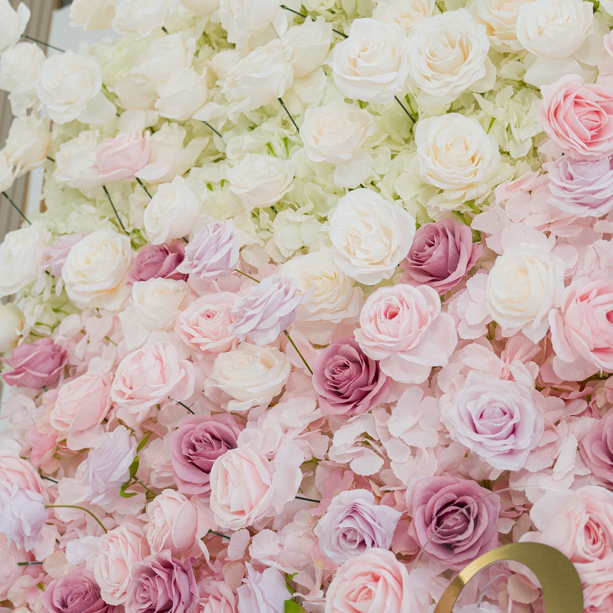 🔥[Hot sale]🔥 5D Ombre Rainbow Artificial Flower Backdrop: A Breathtaking Floral Masterpiece for Events