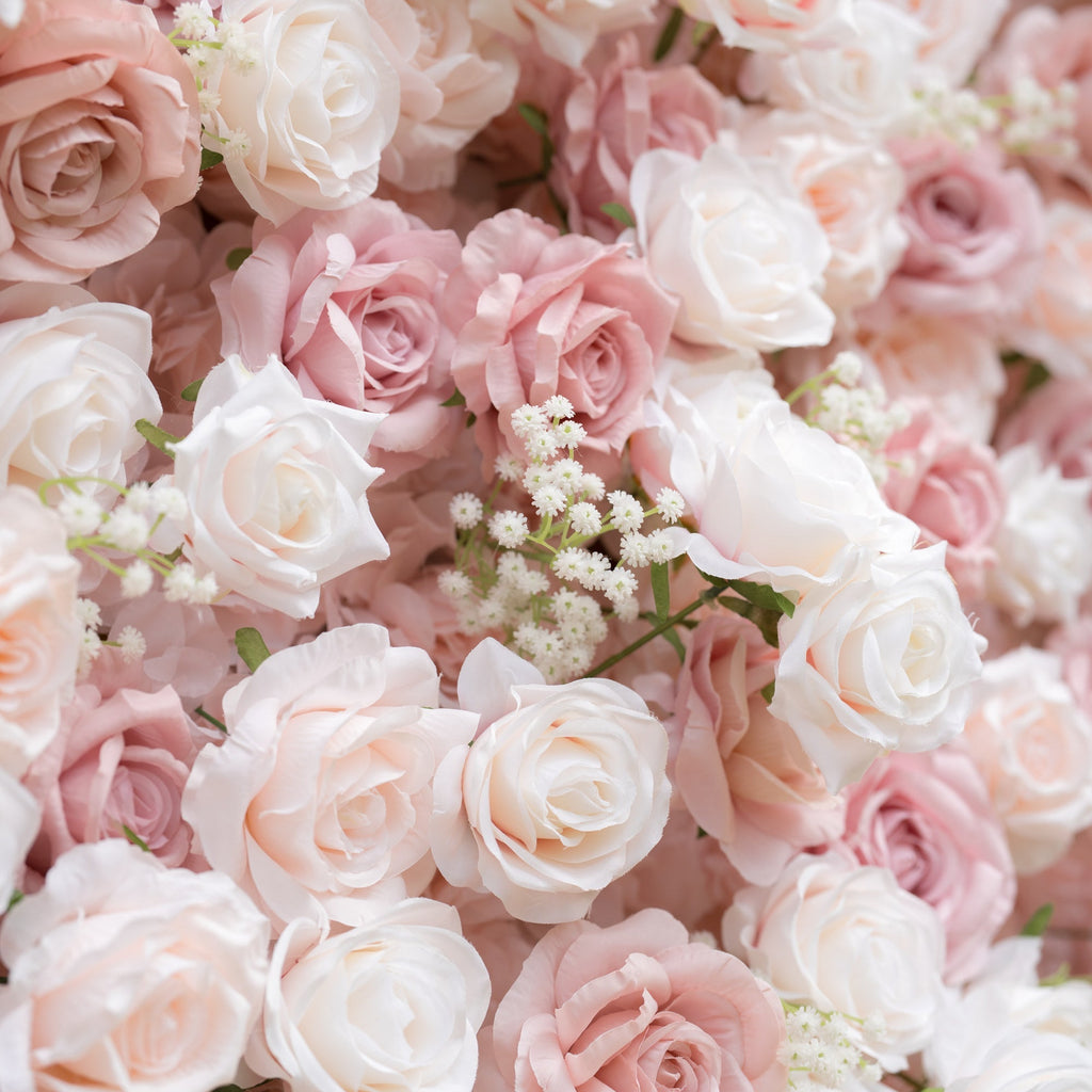 🔥[Hot sale]🔥 Delightful and Enchanting Blush - Toned Artificial Flower Backdrop by